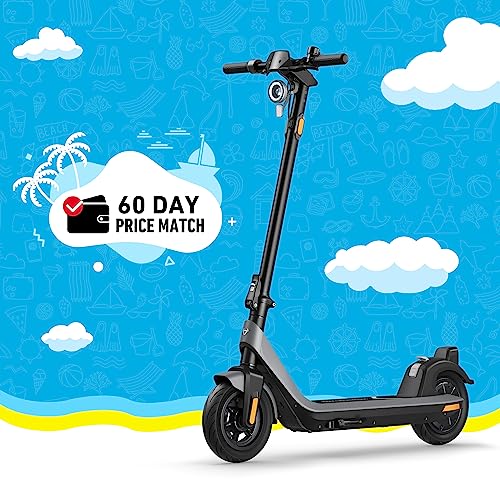 NIU KQi2 Electric Scooter for Adults - 300W Power, Upto 25 Miles Long Range