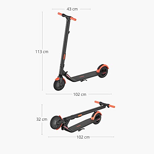 Segway Ninebot ES1L Electric Kick Scooter - 250W Motor, 12.4 Mile Range & 12.4 MPH