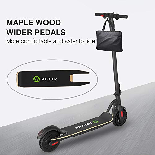 Electric Scooter, 3 Gears, Max Speed 15.5MPH, 12 Miles Powerful Battery with 8'' Tires