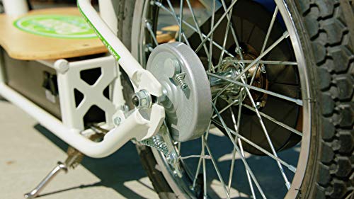 EcoSmart Metro Electric Scooter – Padded Seat, Wide Bamboo Deck