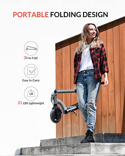 5TH WHEEL M1 Electric Scooter - 13.7 Miles Range & 15.5 MPH, 500W Peak Motor