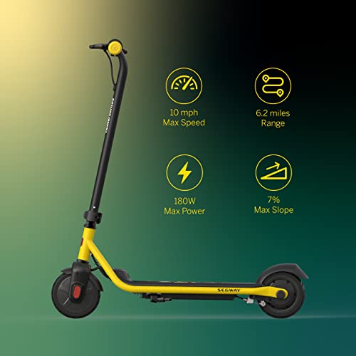 Segway Transformer C8 Kids Electric KickScooter Bumblebee Limited Edition-180W Motor