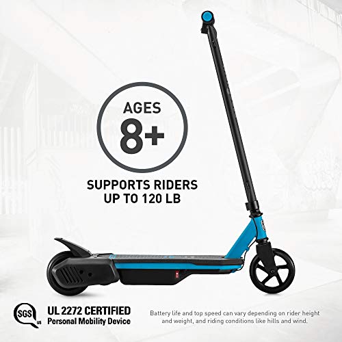 Mongoose React E1 Electric Kids Scooter, Boys & Girls Ages 8+ Max Rider Weight Up to 120lbs