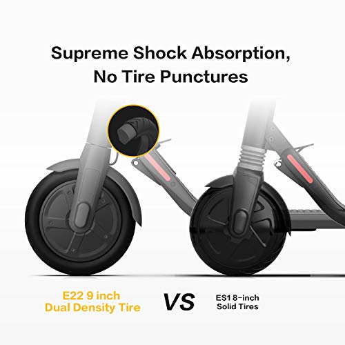 Segway Ninebot E22 E45 Electric Kick Scooter, Lightweight and Foldable, Upgraded Motor Power