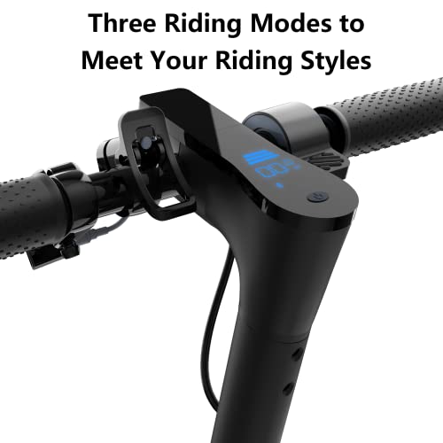 Electric Scooter 500W Motor 10" Solid Tires 19 Miles Long Range for Adults