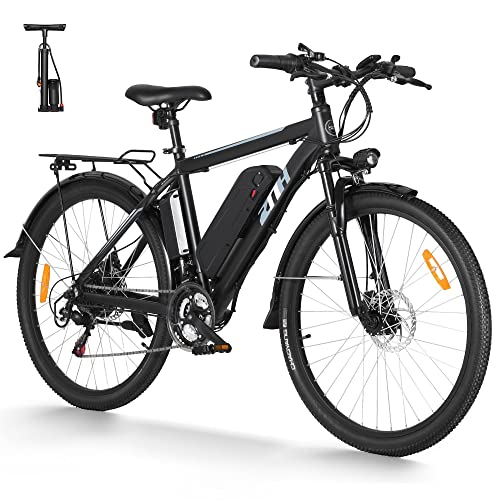 ZNH Electric Bike for Adults,ebike Up to 42 Miles, Mountain Electric Bicycle with Removable Battery