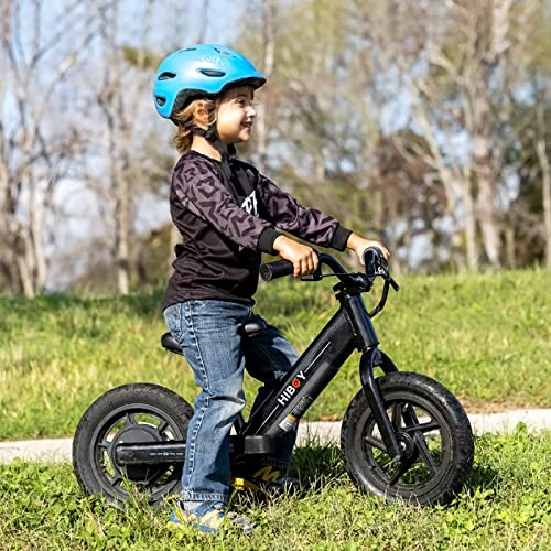 Hiboy BK1 Electric Bike for Kids Ages 3-5 Years Old, 24V 100W Electric Balance Bike with 12 inch Inflatable Tire