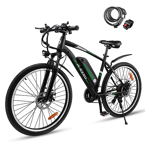 FEOFFY Electric Bike for Adults 350W Electric Bikes 26" Electric Mountain Bike Shimano 21 Speed Gears