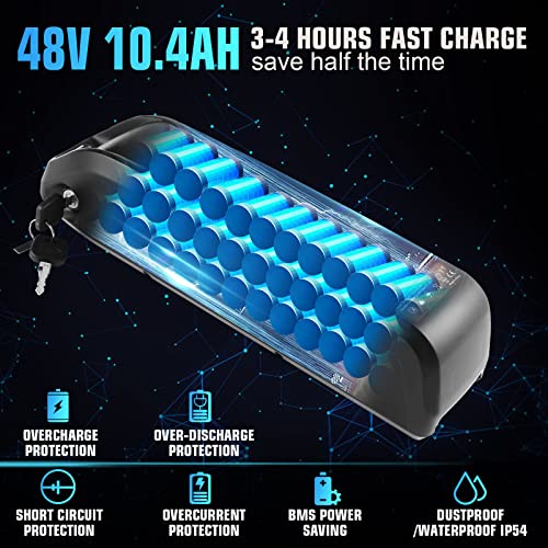 ANCHEER 500W Electric Bike 27.5'' Adults Electric Commuter Bike/Electric Mountain Bike