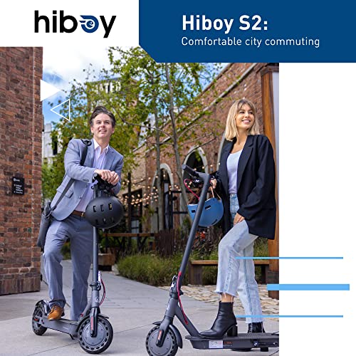 Hiboy S2 Electric Scooter - 8.5" Solid Tires - Up to 17 Miles Long-Range