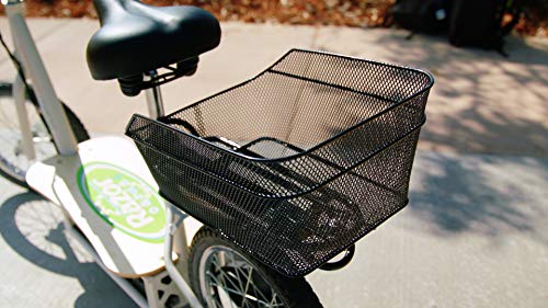 EcoSmart Metro Electric Scooter – Padded Seat, Wide Bamboo Deck