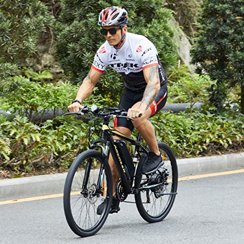 ANCHEER Electric Bike Electric Mountain Bike 500W 26'' Commuter Ebike