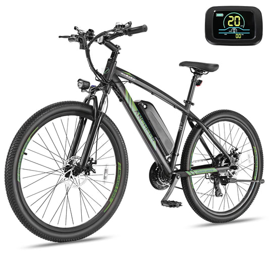 ANCHEER 500W Electric Bike 27.5'' Adults Electric Commuter Bike/Electric Mountain Bike